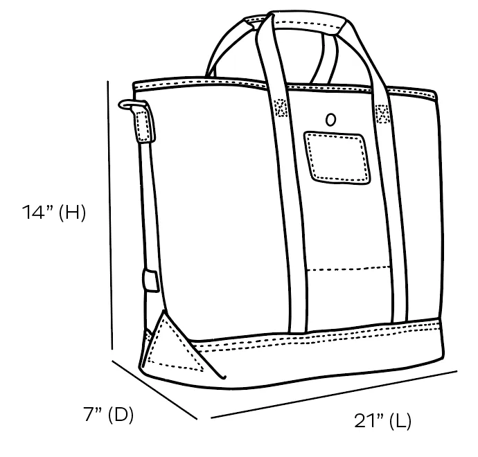 Kennedy Canvas Tote (Ships in 1-2 Weeks)