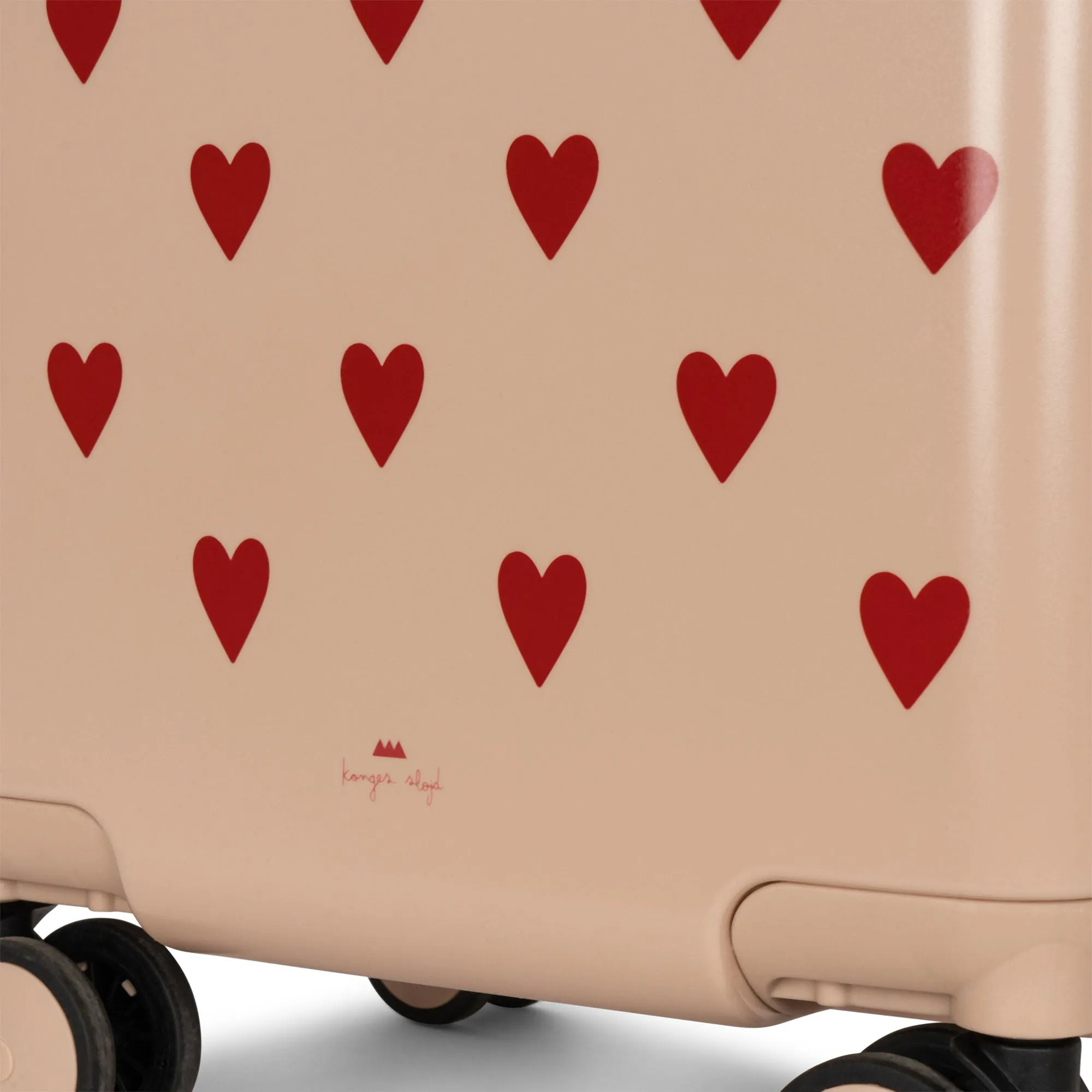 Konges Sløjd Travel Suitcase | Hearts