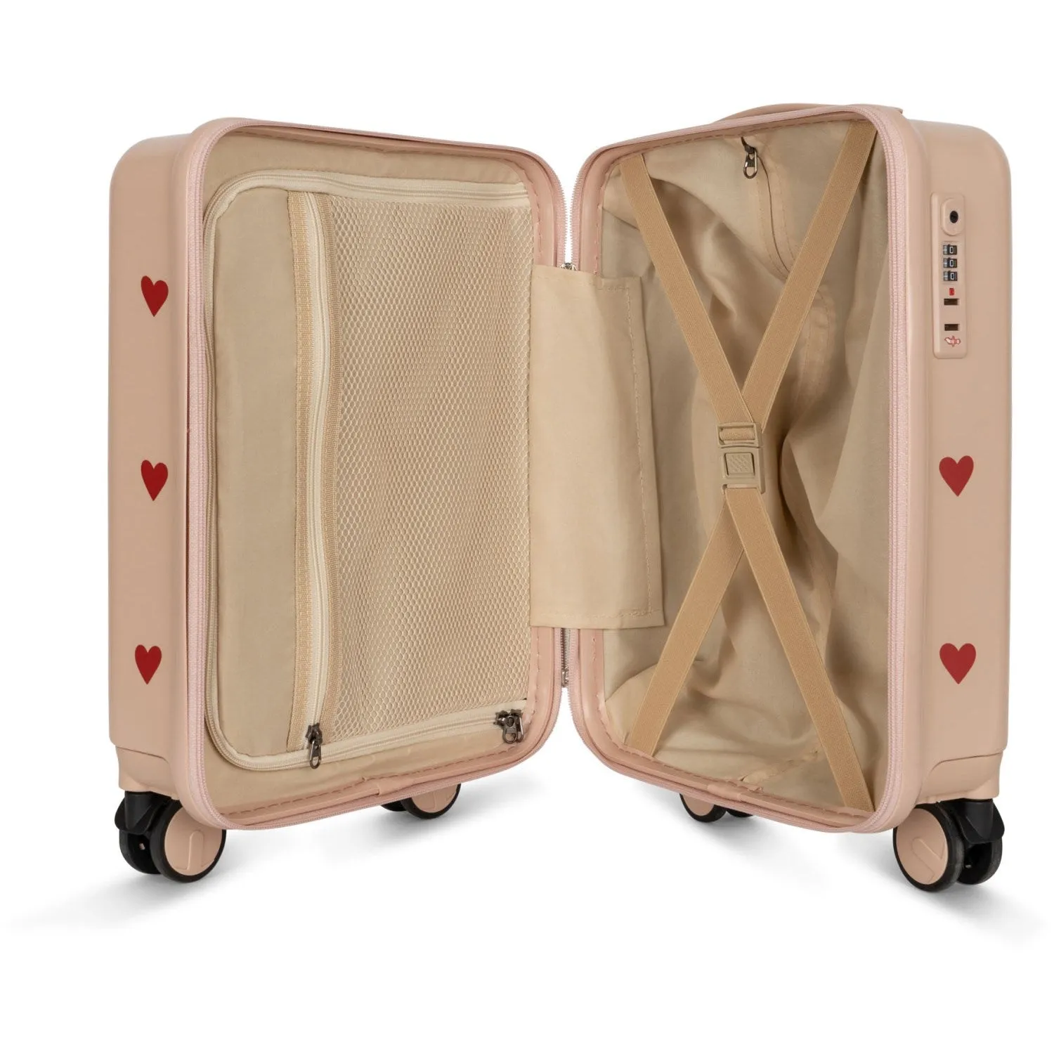 Konges Sløjd Travel Suitcase Hearts