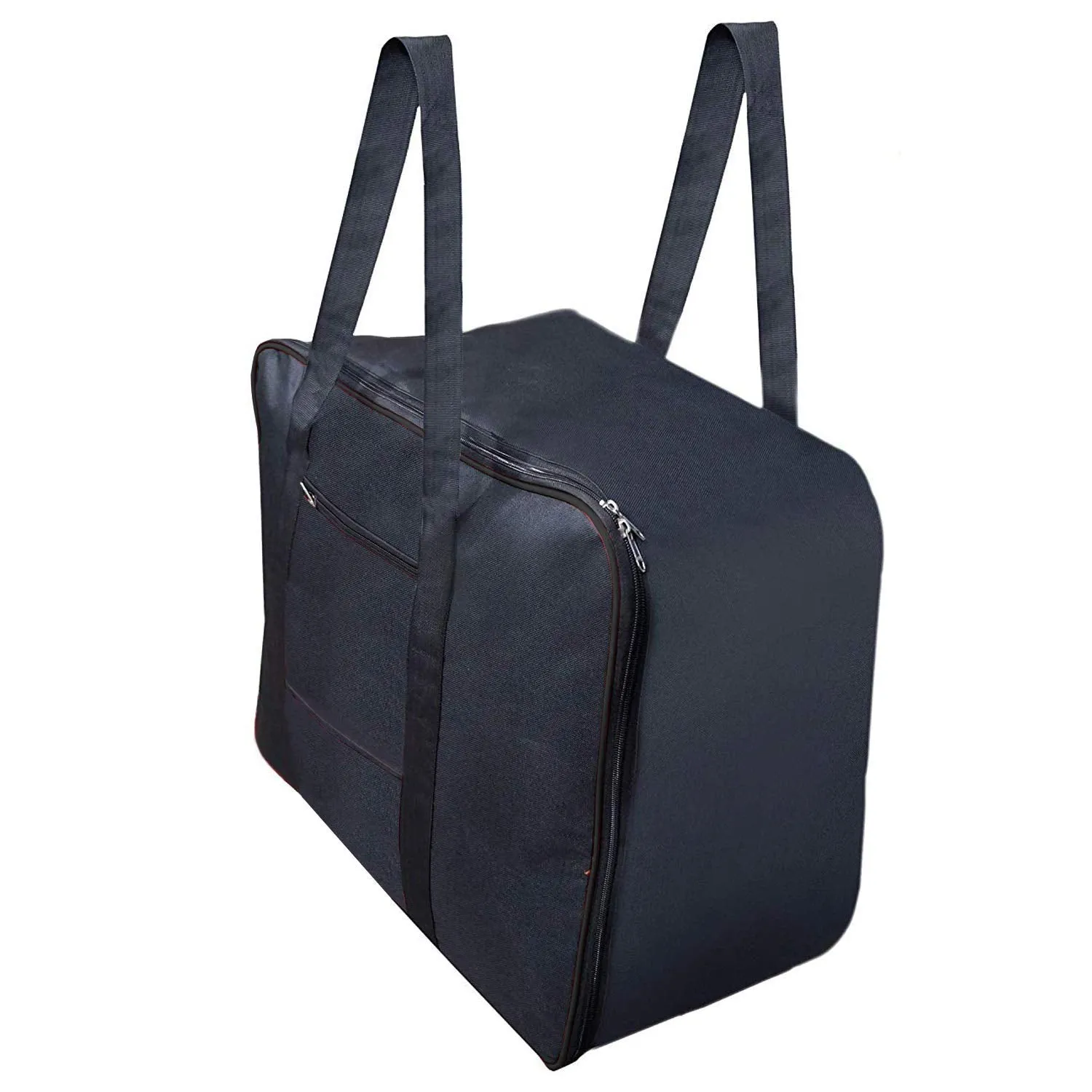 Kuber Industries Luggage Bag | Trolley Bags for Travel | Collapsible Luggage Bag | Travelling Bag | Trolley Bags for Suitcase | Lightweight Luggage Bag | 24 Inch | Pack of 2 | Navy Blue