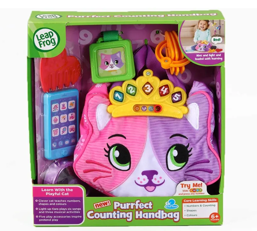 LeapFrog Purrfect Counting Handbag