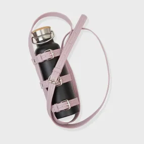 L'EAU PASTEL VEGAN LEATHER BOTTLE HOLDER LAVENDER