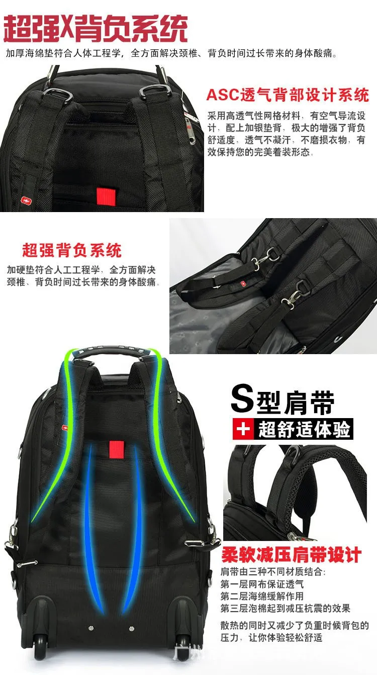 Leisure Sport Outdoor Backpack for Travel or Business