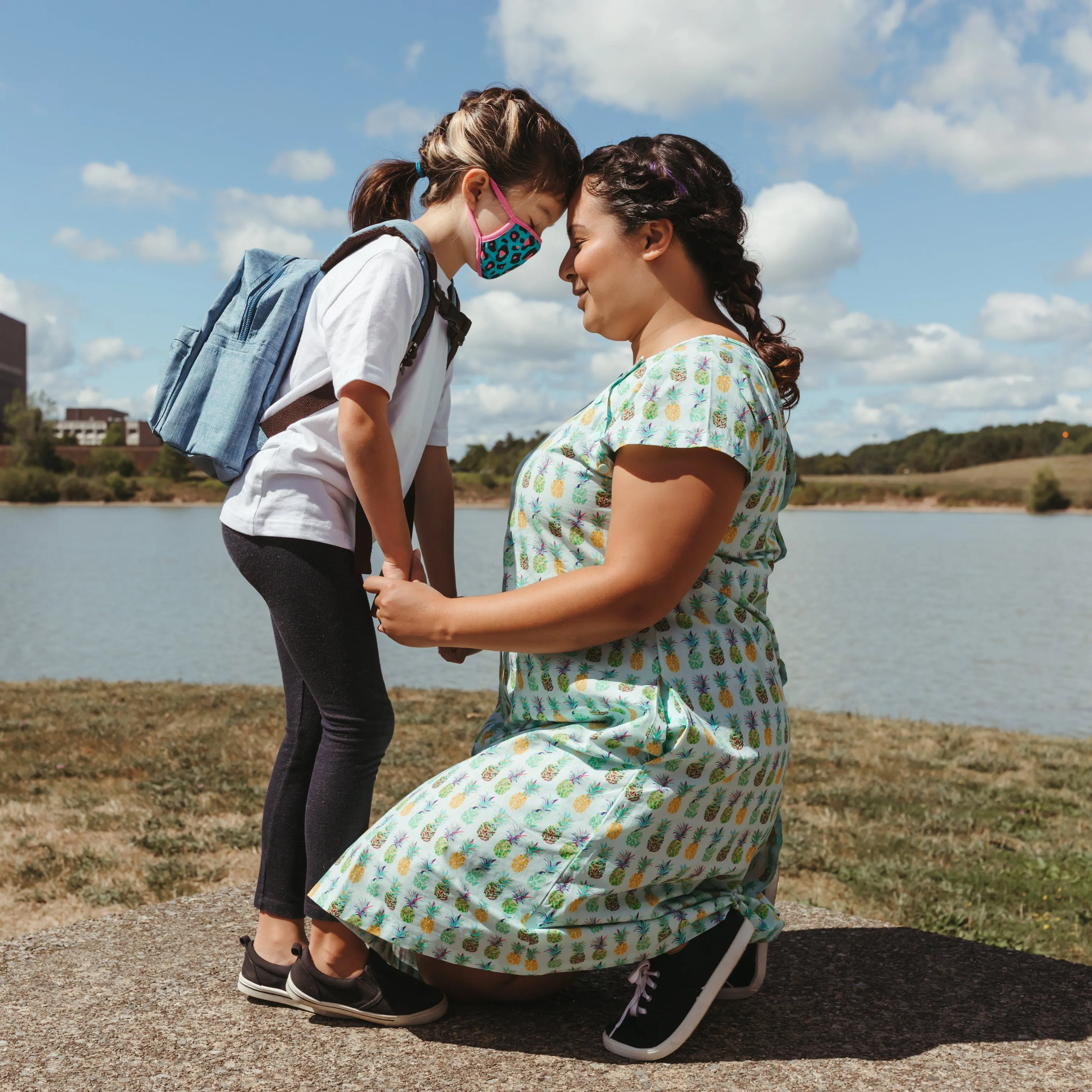 Light Blue Original Le Petite Infusion Backpack