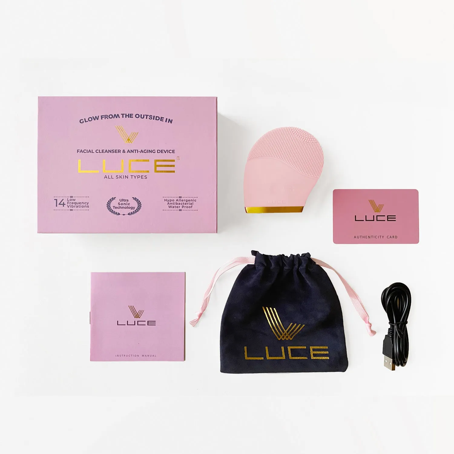 Luce 180° Facial Cleansing Device