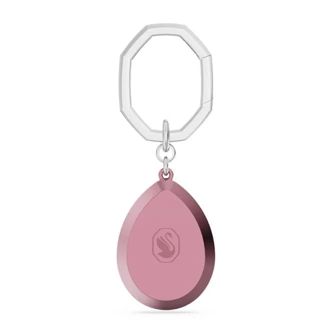 Lucent Pear Cut Pink Keyring 5666646