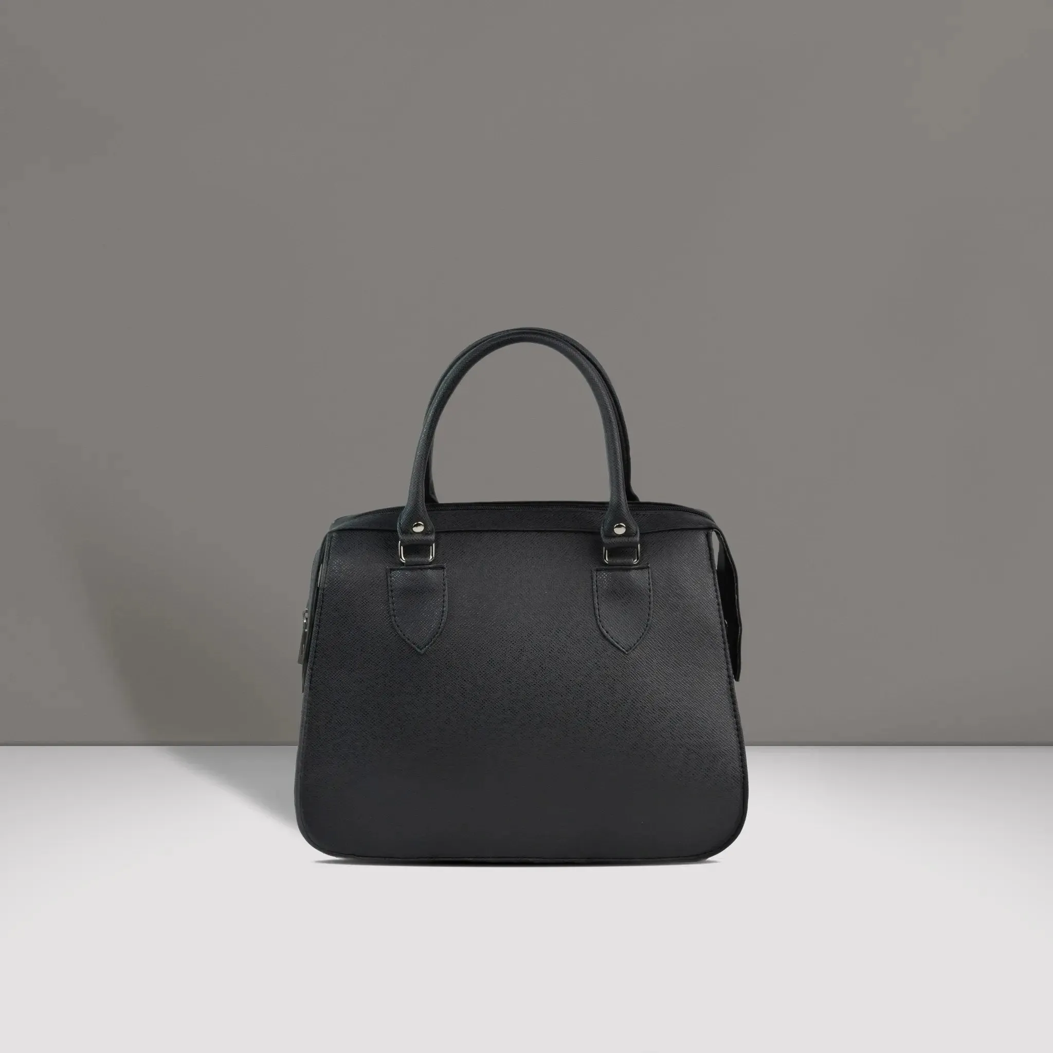 MARGAUX Classic Handbag with Sling in Black