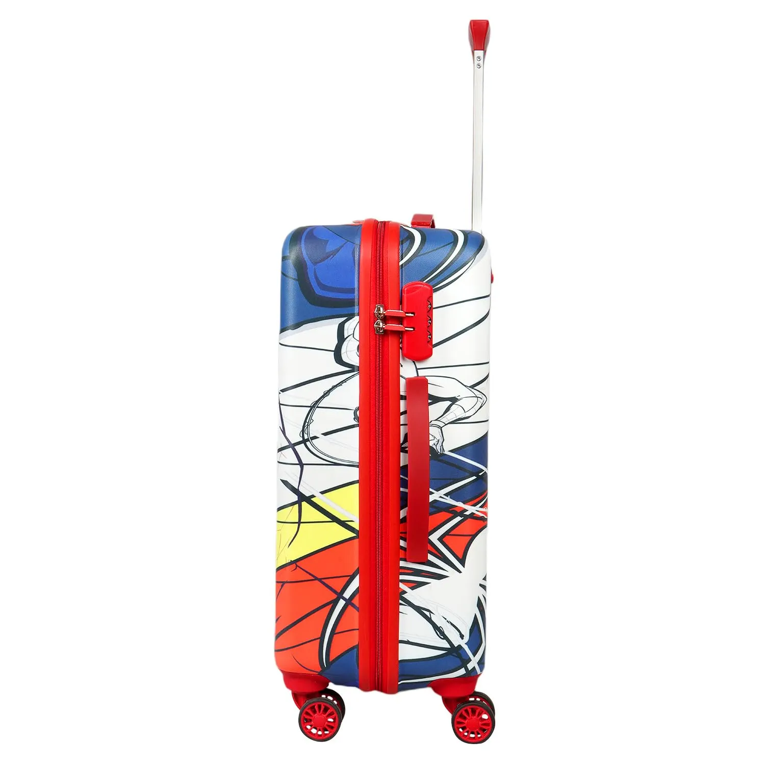 Marvel Spider-Man Kids Trolley Bag – Lightweight Rolling Luggage for Travel and Adventures