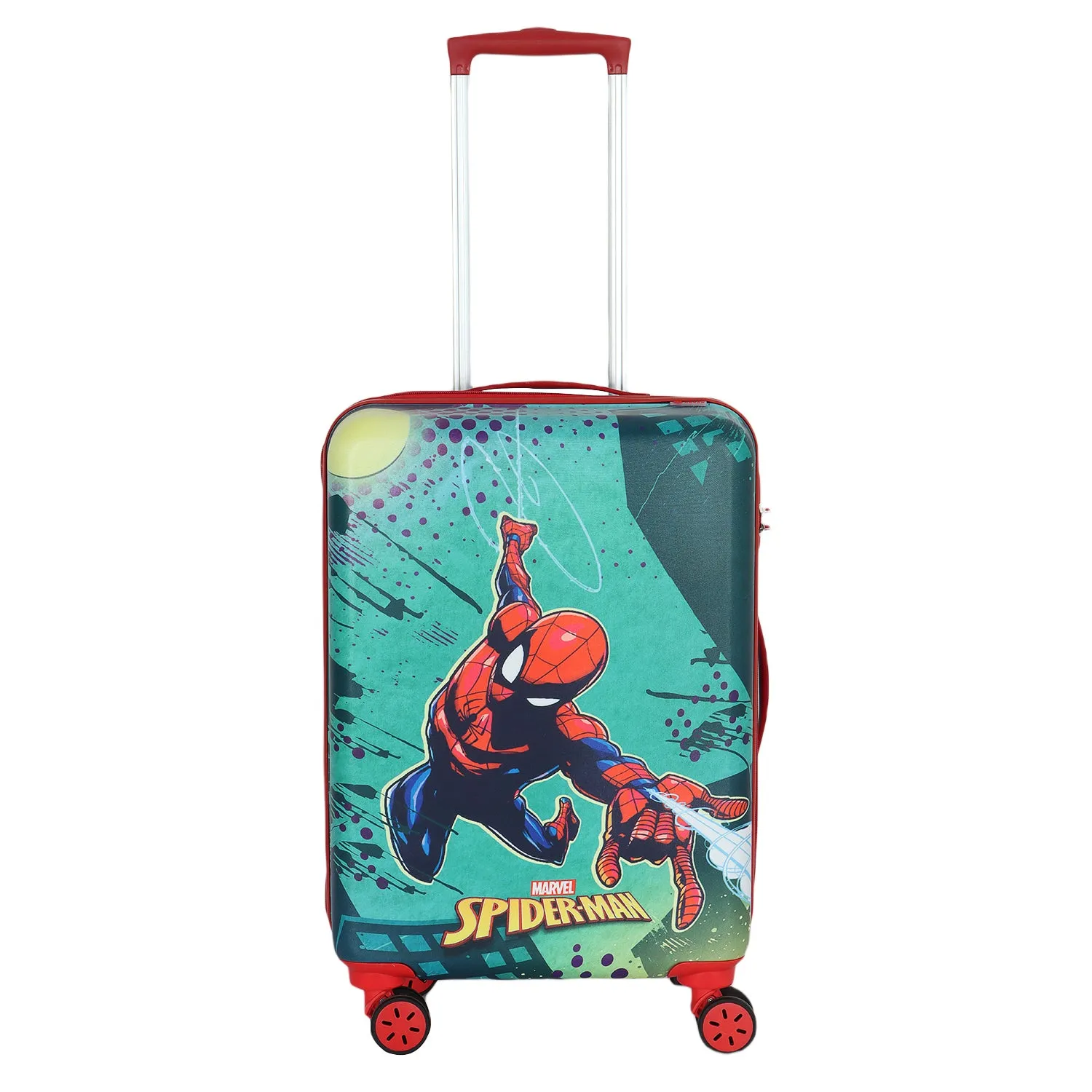 Marvel Spider-Man Kids Trolley Bags for Travel – Stylish & Rolling Luggage for Young Heroes