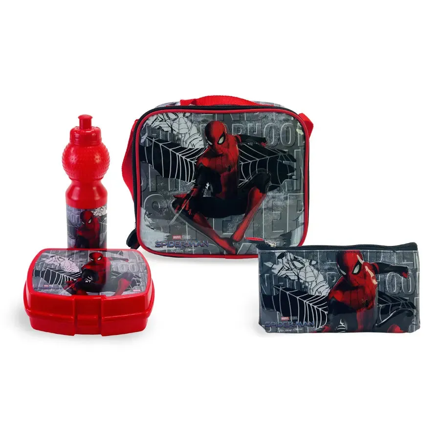 Marvel Spiderman Friendly Neighborhood 16" 5-in-1 Trolley Box Set