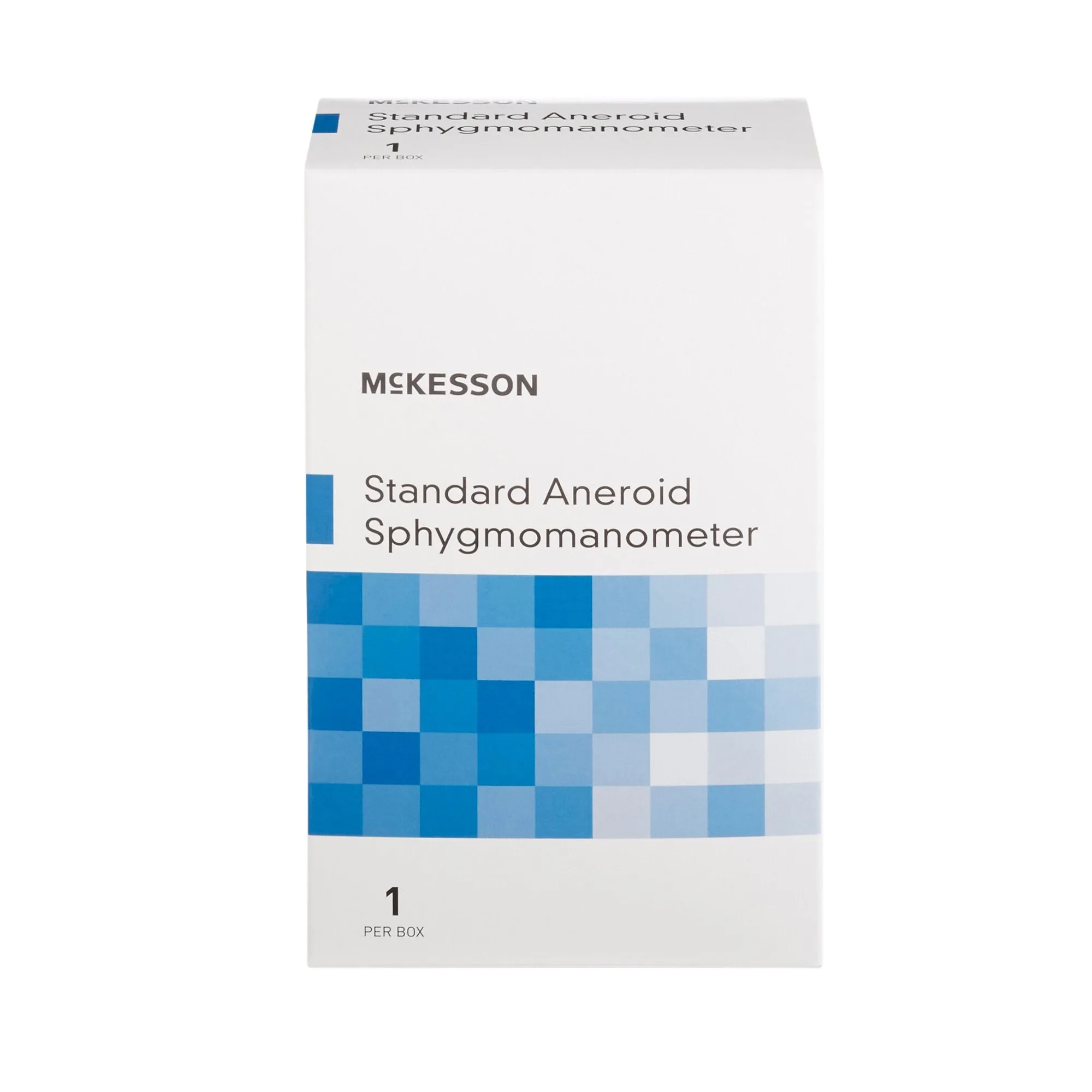 McKesson Brand Aneroid Sphygmomanometer with Cuff, 2-Tube, Pocket-Size, Handheld, Adult Medium Cuff, Navy