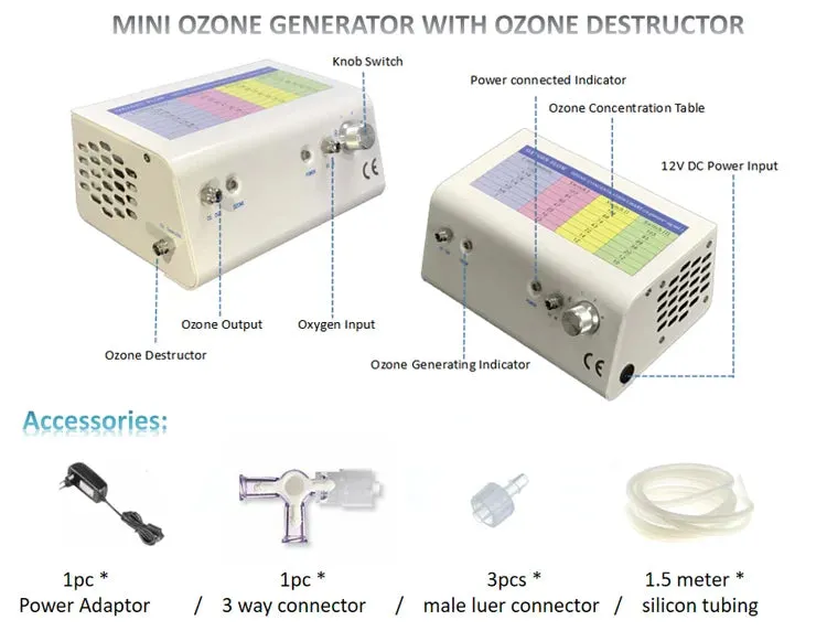 Medical Ozone Machine Kit Home Clinic Use Therapy  I Medical Ozone Generator