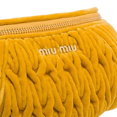 Miu Miu Matelasse Belt Bag