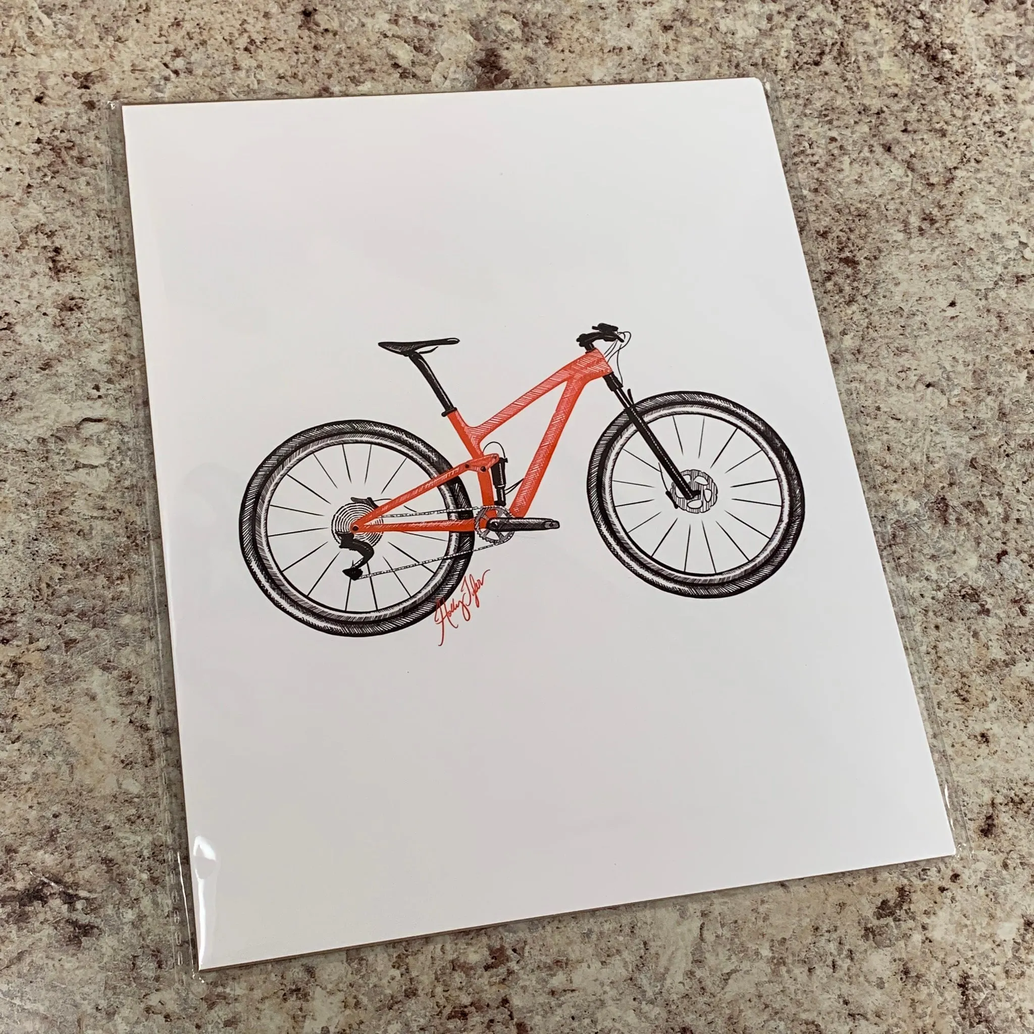 Mountain Bike Print [FINAL SALE]