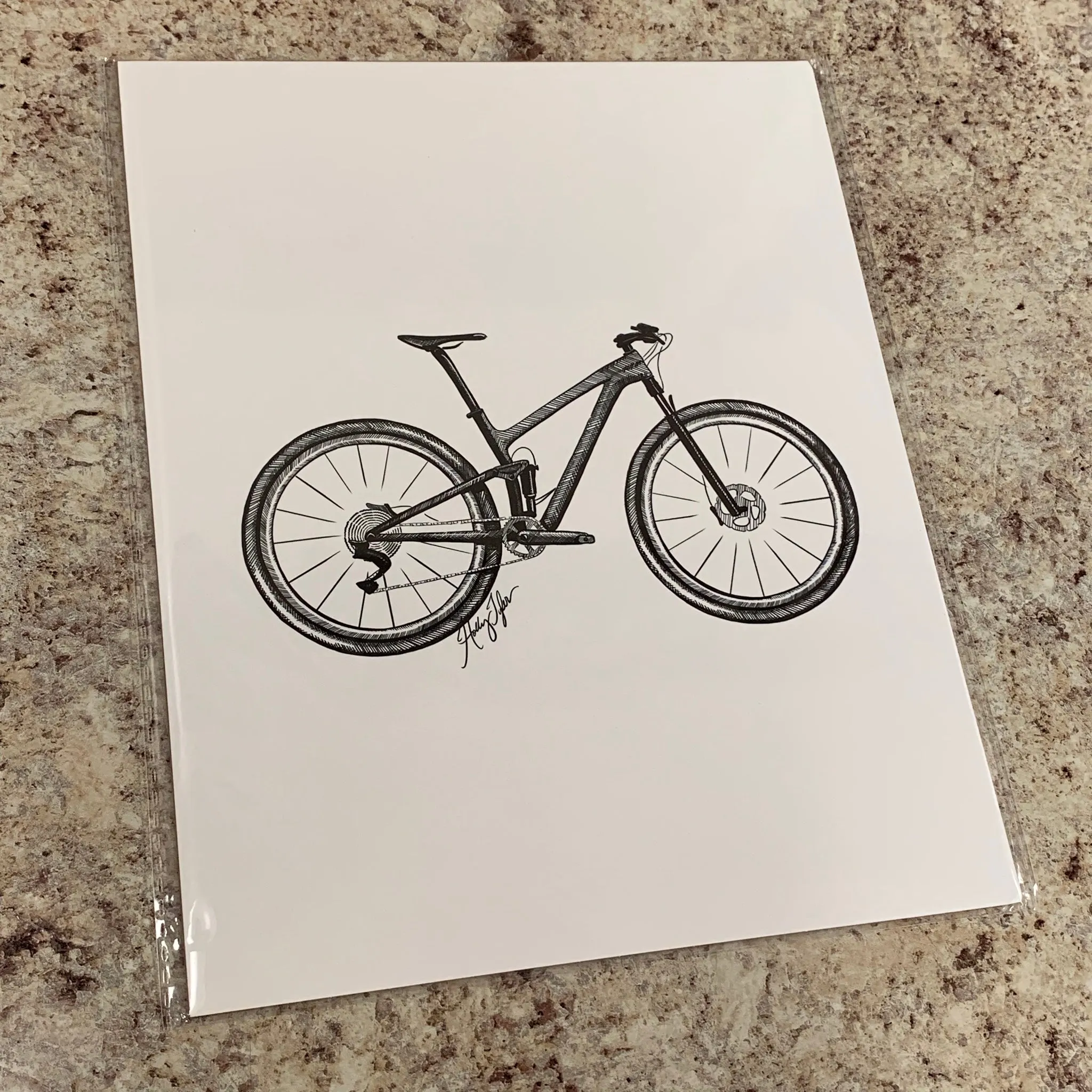 Mountain Bike Print [FINAL SALE]