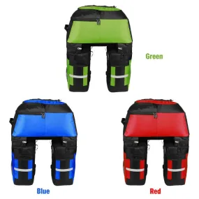 Multifunction 70L Bike Trunk Bag Bicycle Luggage Carrier Bag Cycling Bicycle Rack Rear Seat Bag Pannier