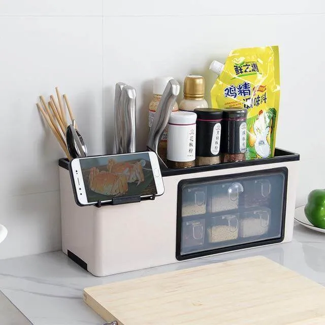 Multifunctional Matils Seasoning Storage Box