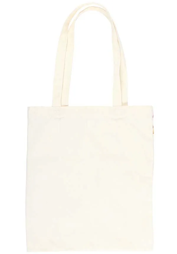 Mushroom Print Polycotton | TOTE BAG