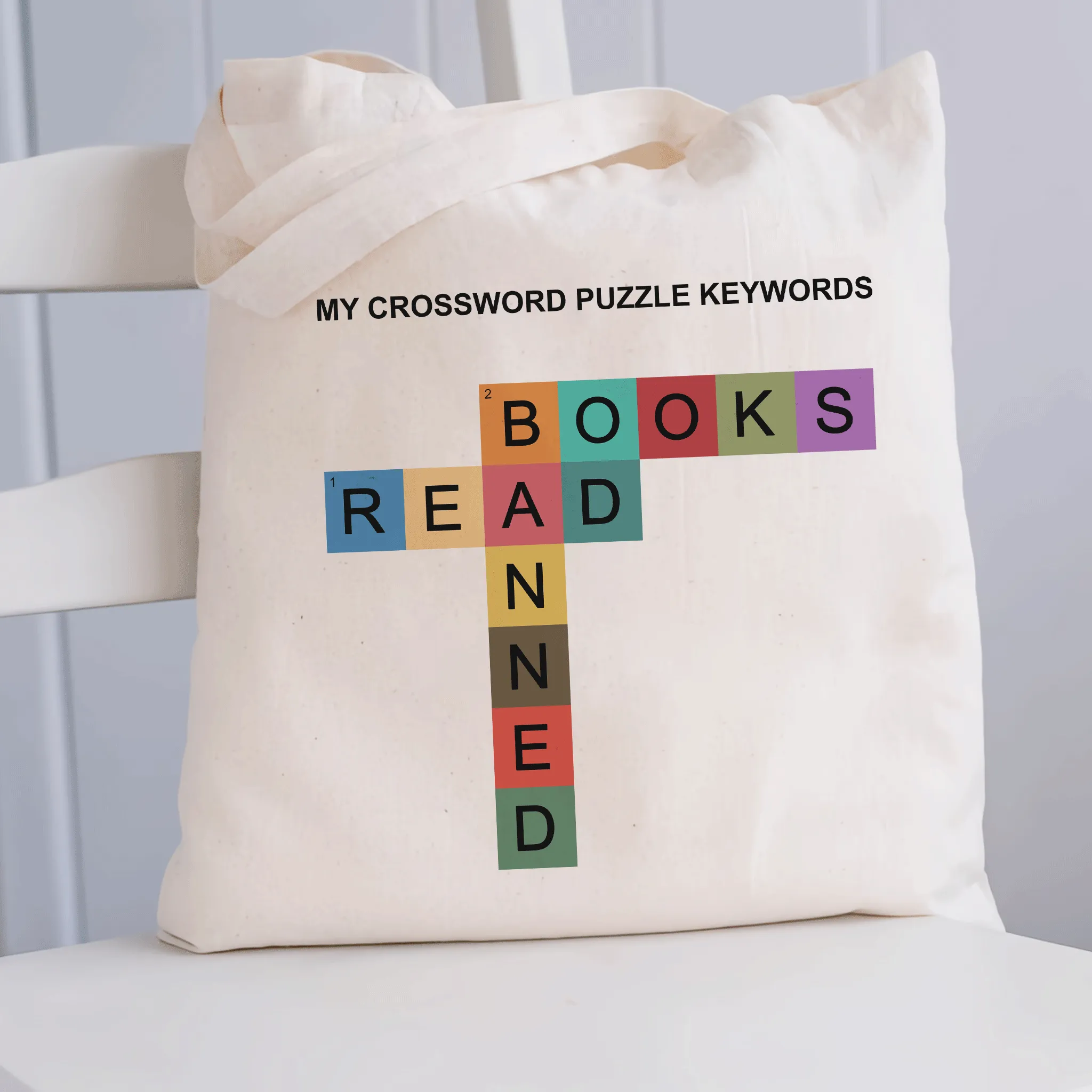 My Crossword Puzzle Keywords Book Lover Gift TBW203