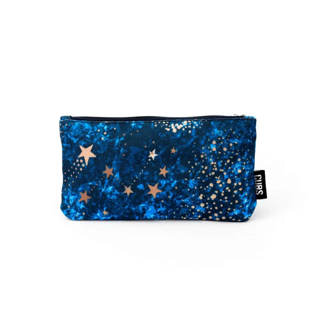 Navy Galaxy Pencil Case