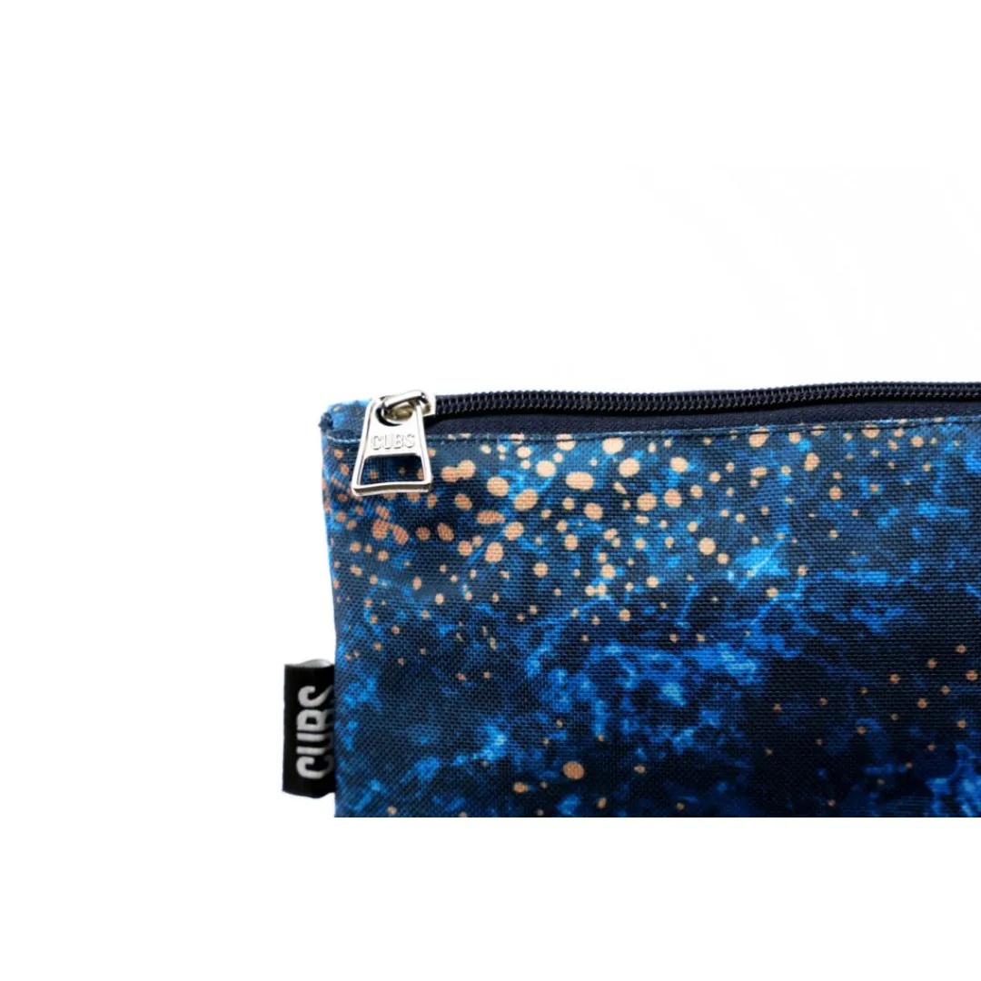 Navy Galaxy Pencil Case