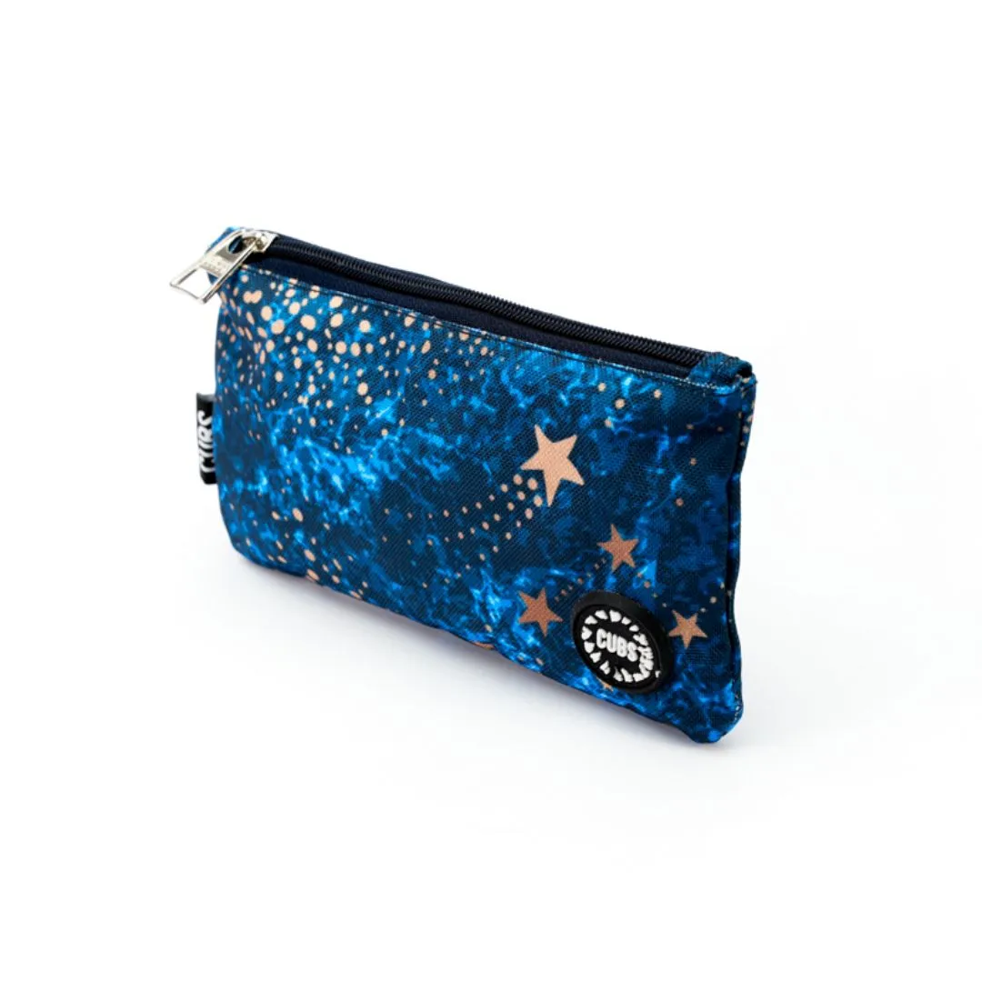 Navy Galaxy Pencil Case