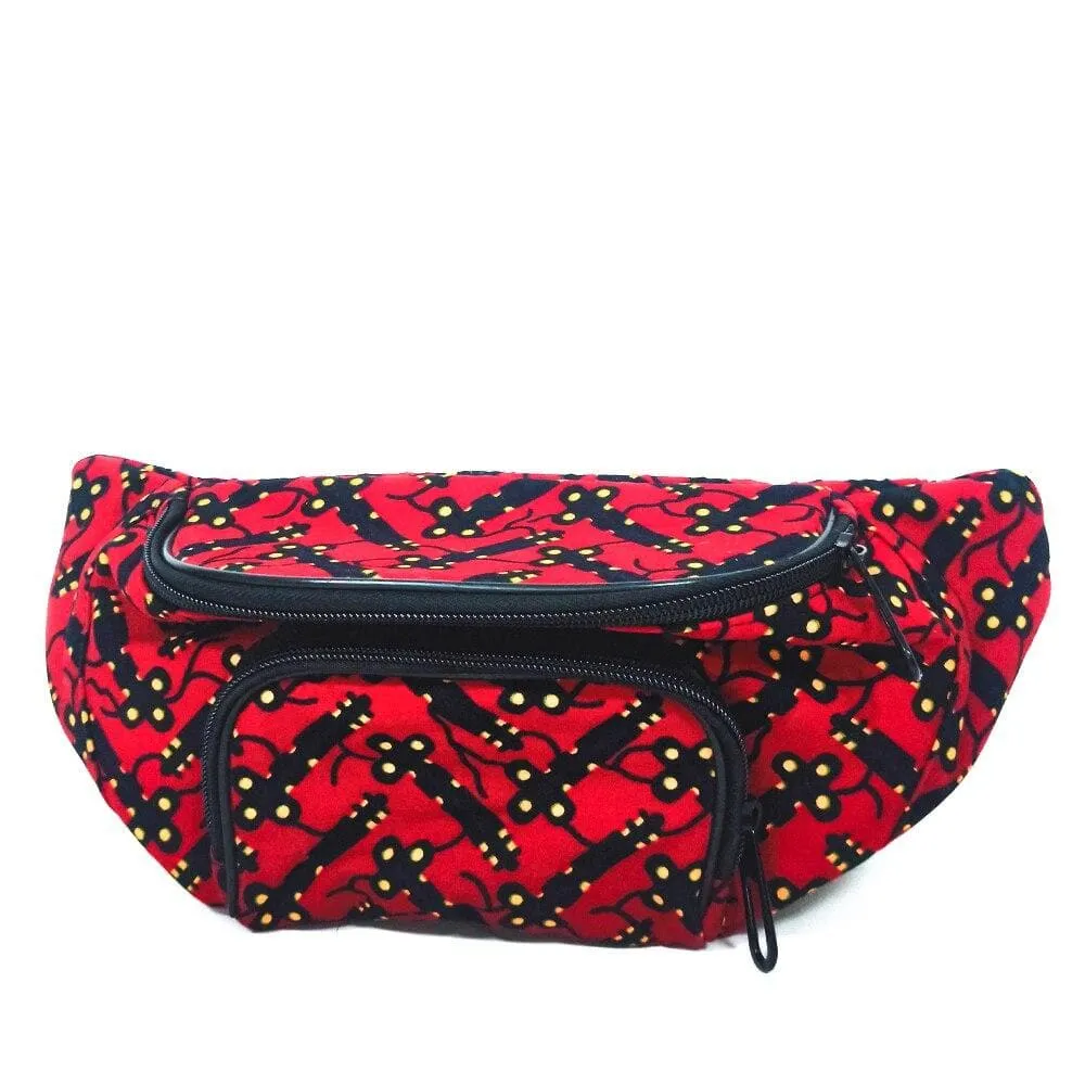 New in : African Print Fanny Waist Bag