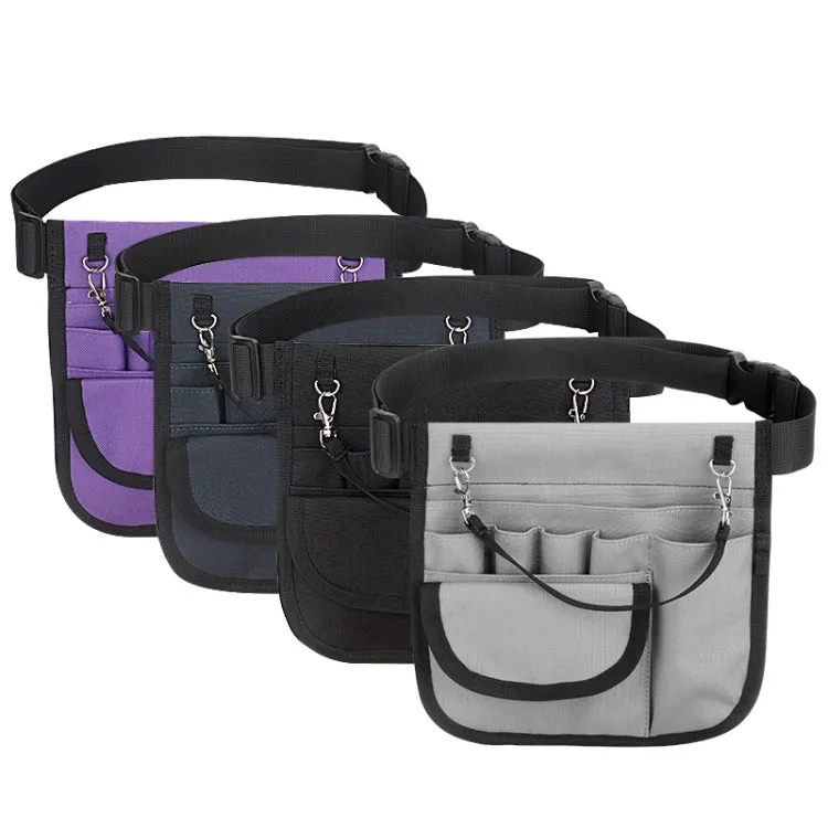 Nurses Tools Storage Bag Portable Multifunctional Nurse Pack Bag (Purple)