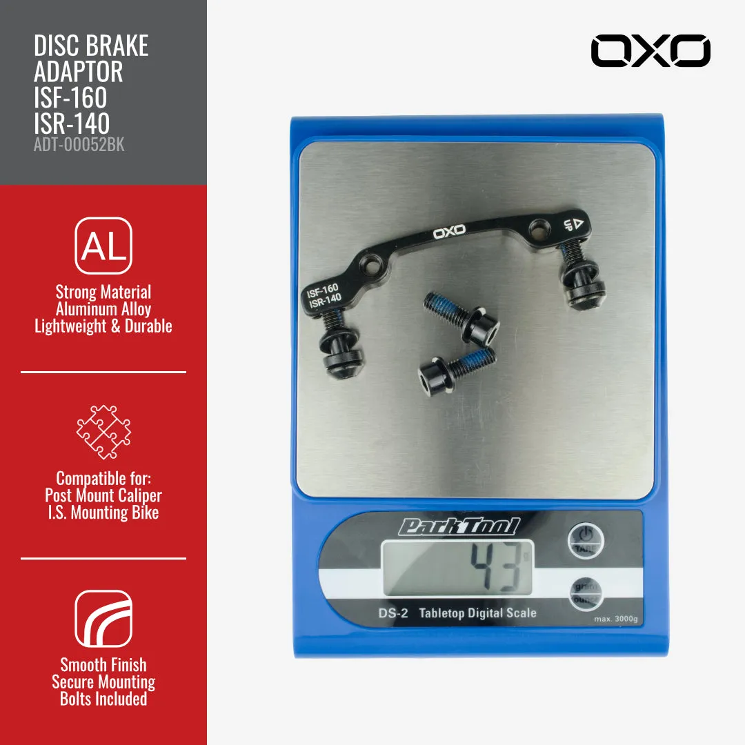 OXO Disc Brake Mount Adaptor ISF-160 ISR-140