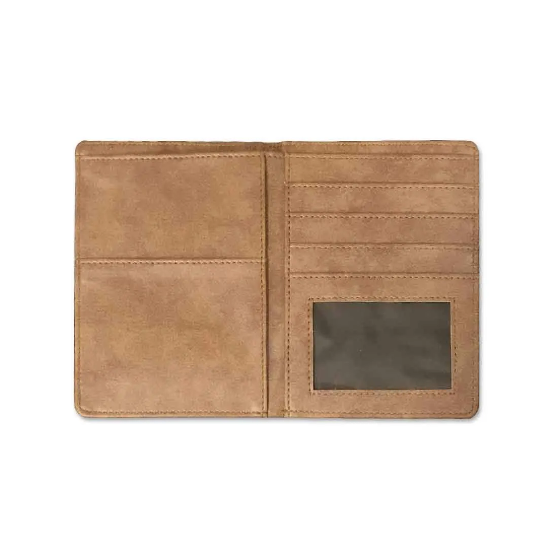 Passport Cover Travel Wallet Organizer  - World Stamps