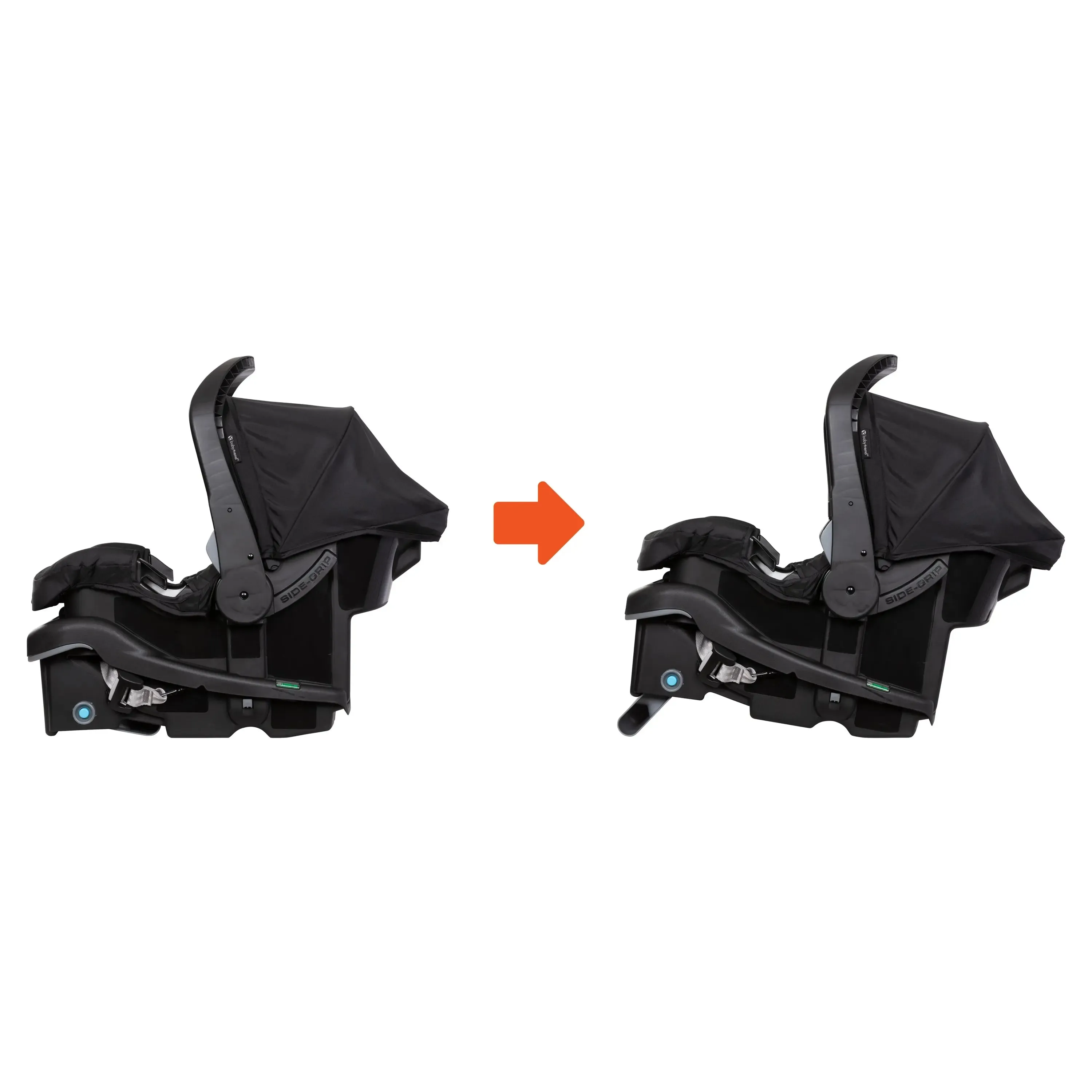 Passport® Switch 6-in-1 Modular Stroller Travel System with EZ-Lift™ PLUS Infant Car Seat - Midnight Cocoa (Exclusive)