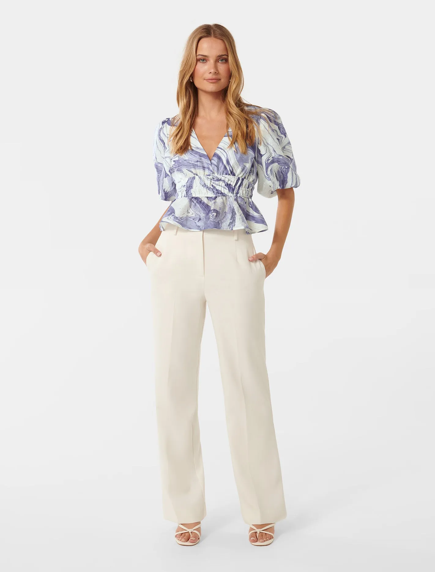 Paula Ruched Waist Top