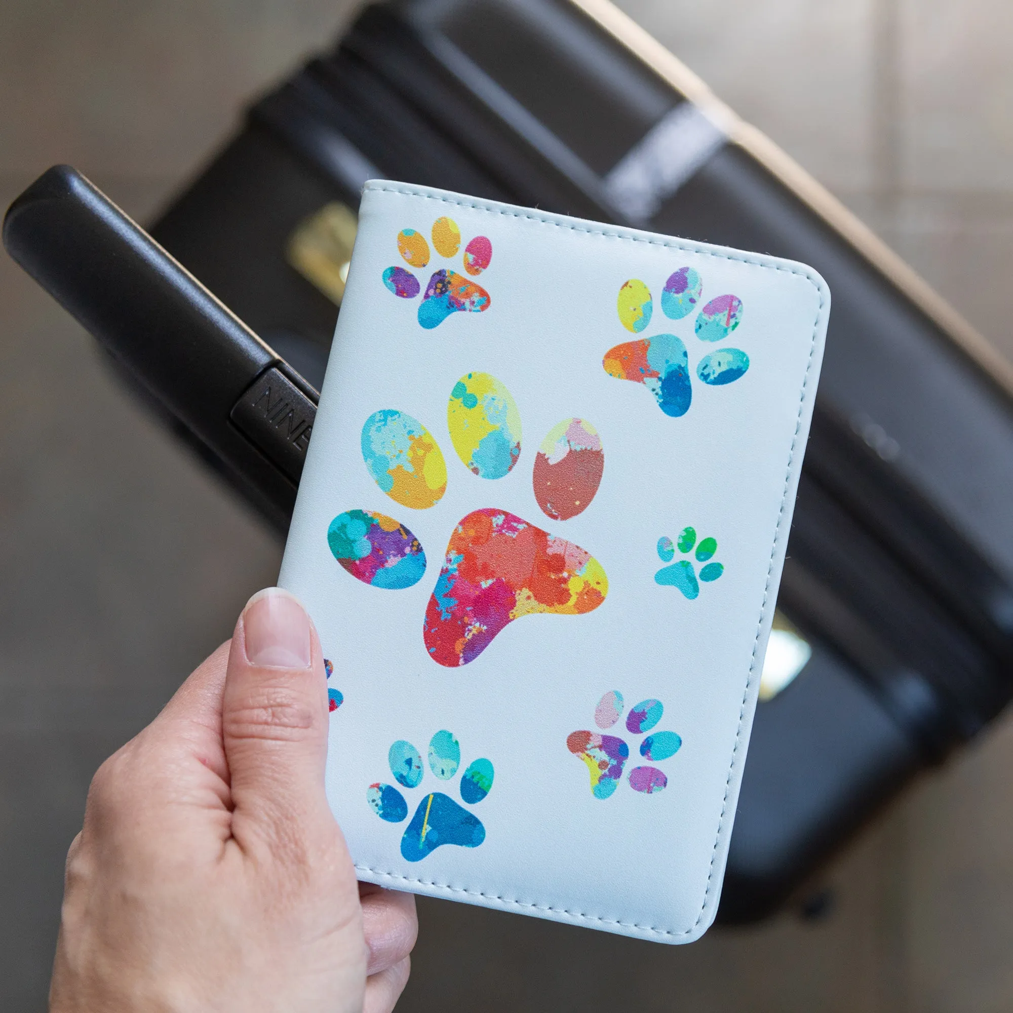 Pawsitively Time to Travel & Passport Holder