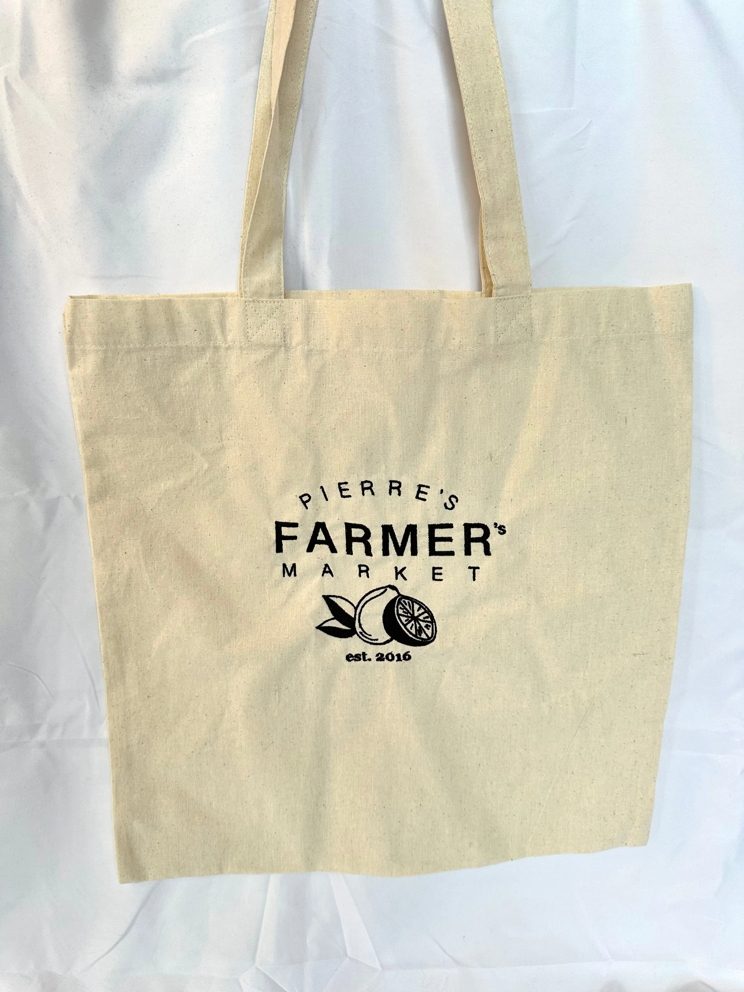 PIERRE'S FARMER'S MARKET TOTE BAG