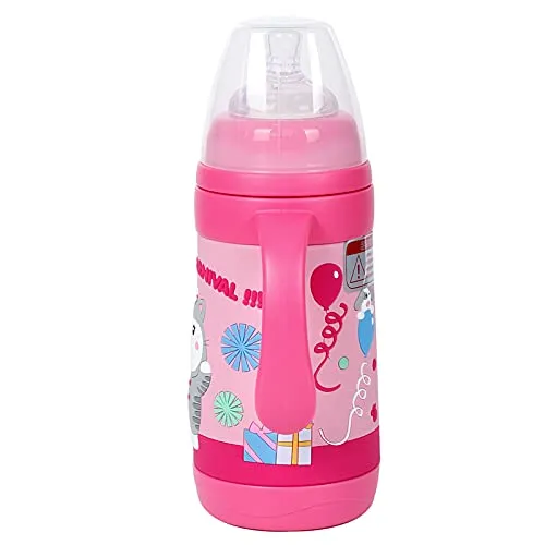 (PINKAH) Kids Water Bottle | Stainless Steel (320ML) - Blush Pink