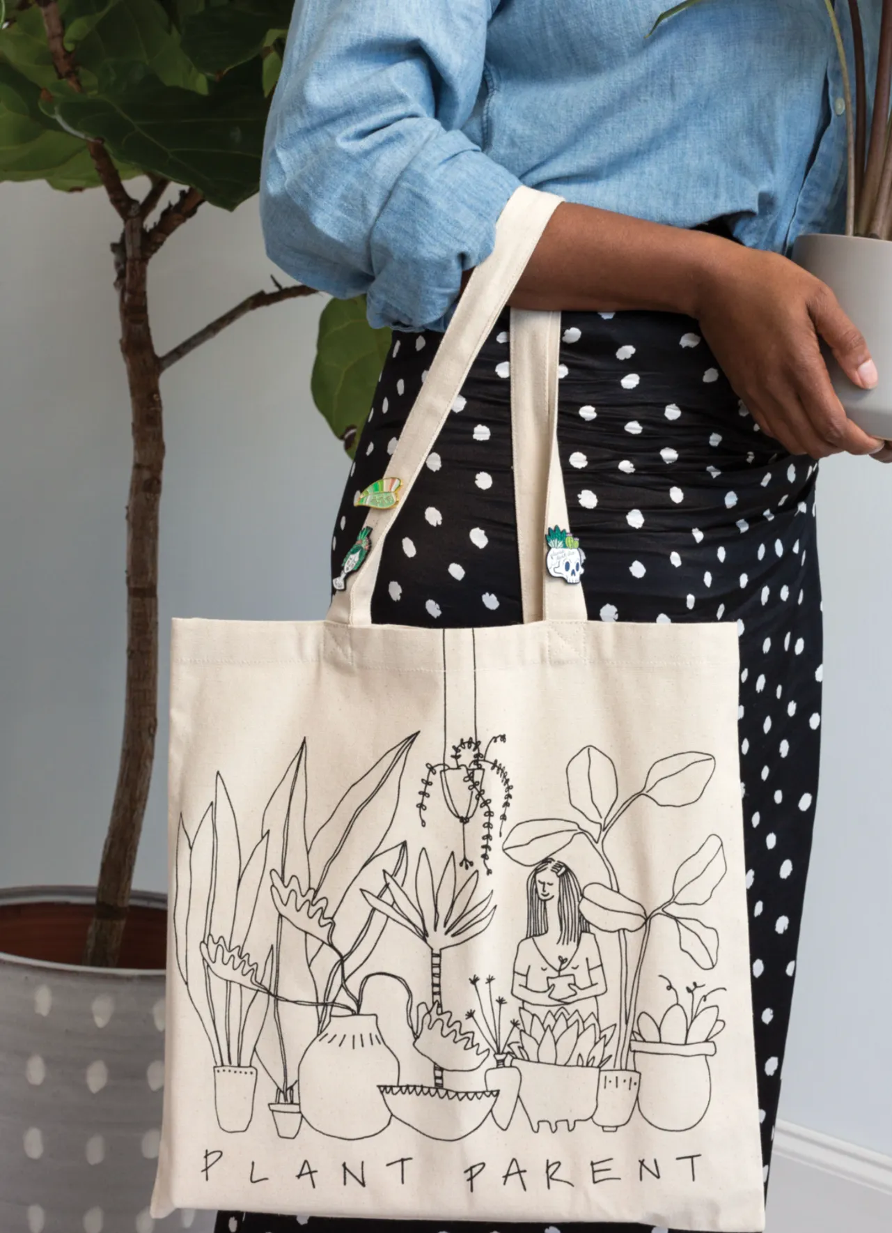 Plant Parent Tote Bag