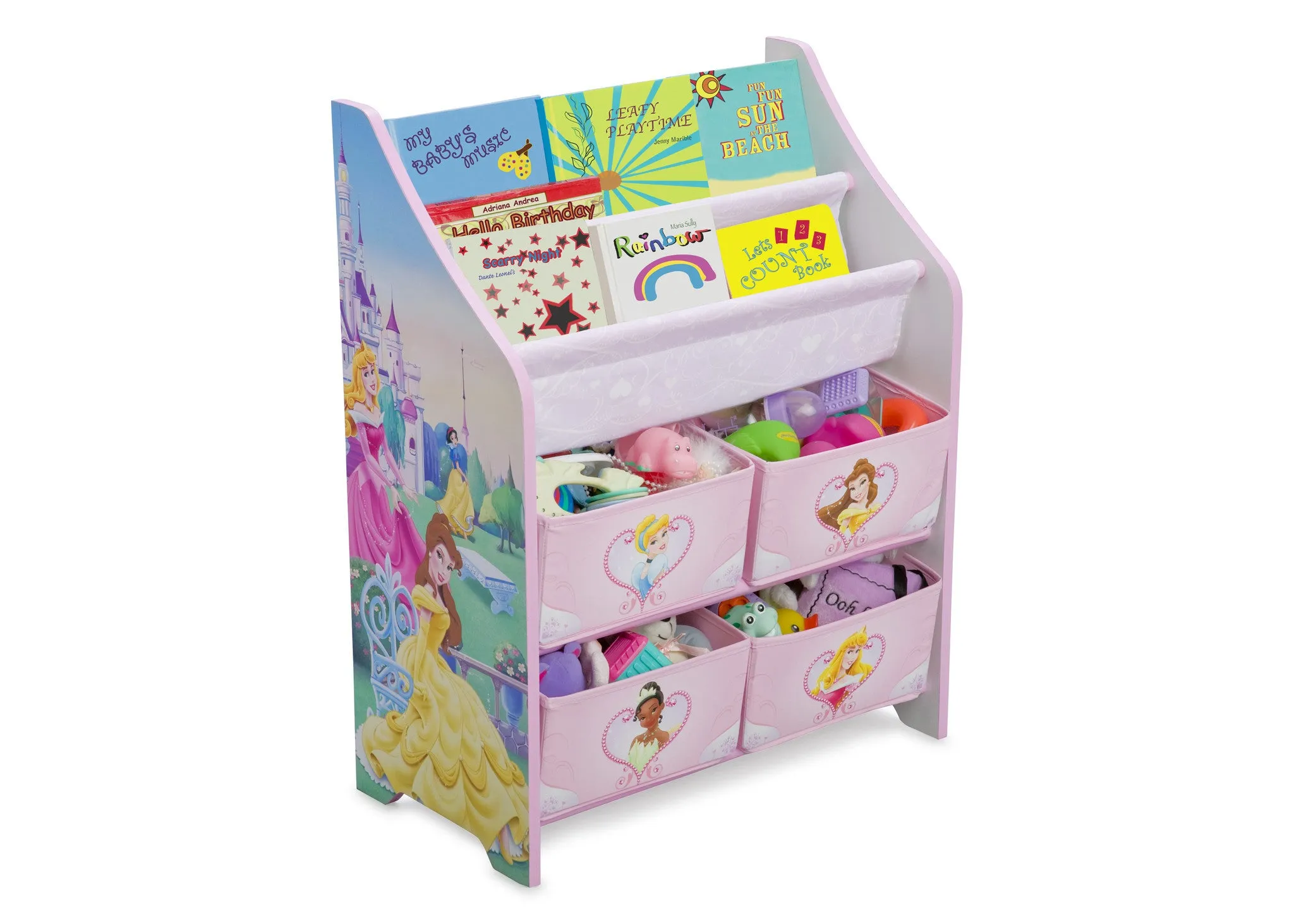 Princess Book & Toy Organizer