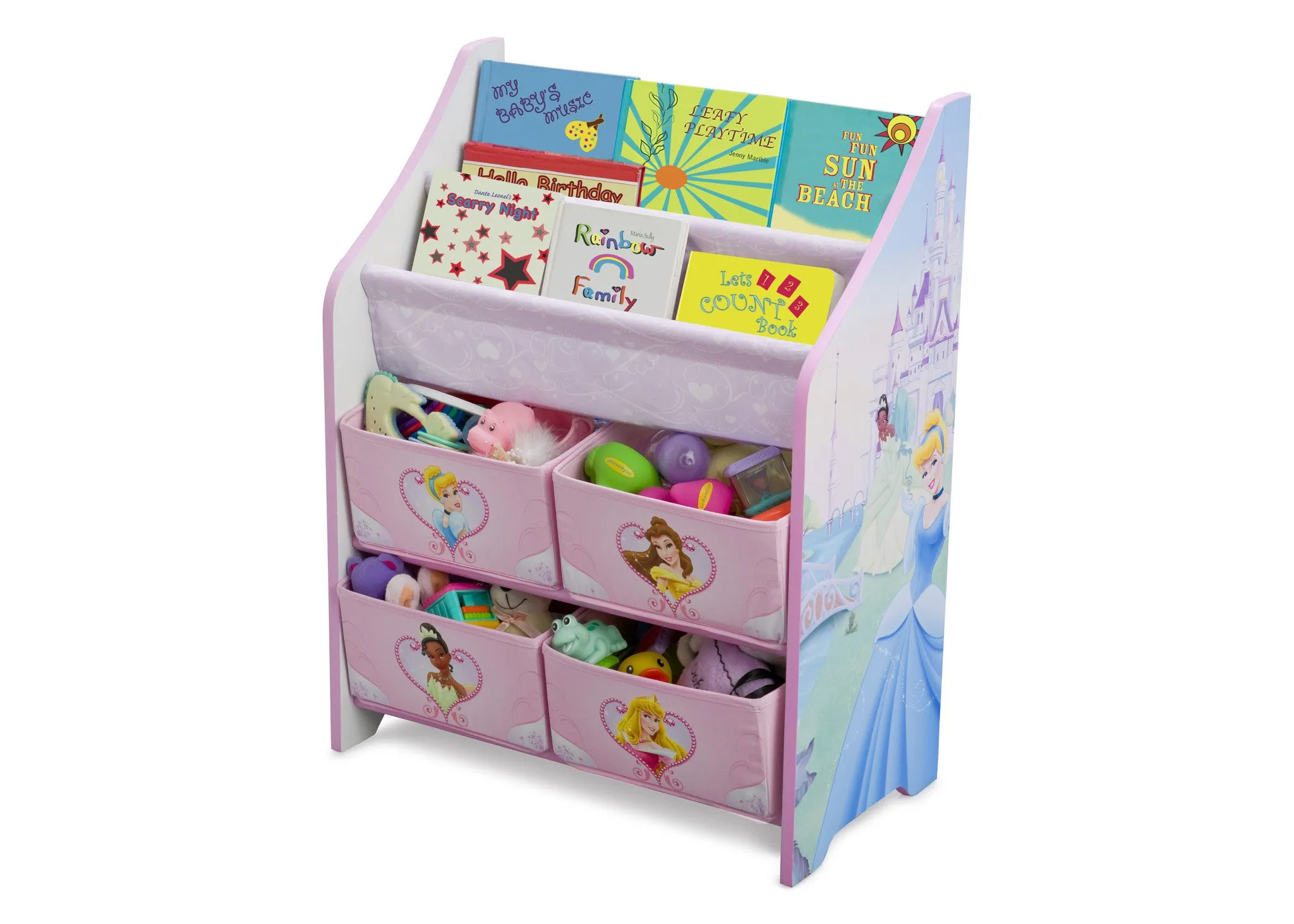 Princess Book & Toy Organizer