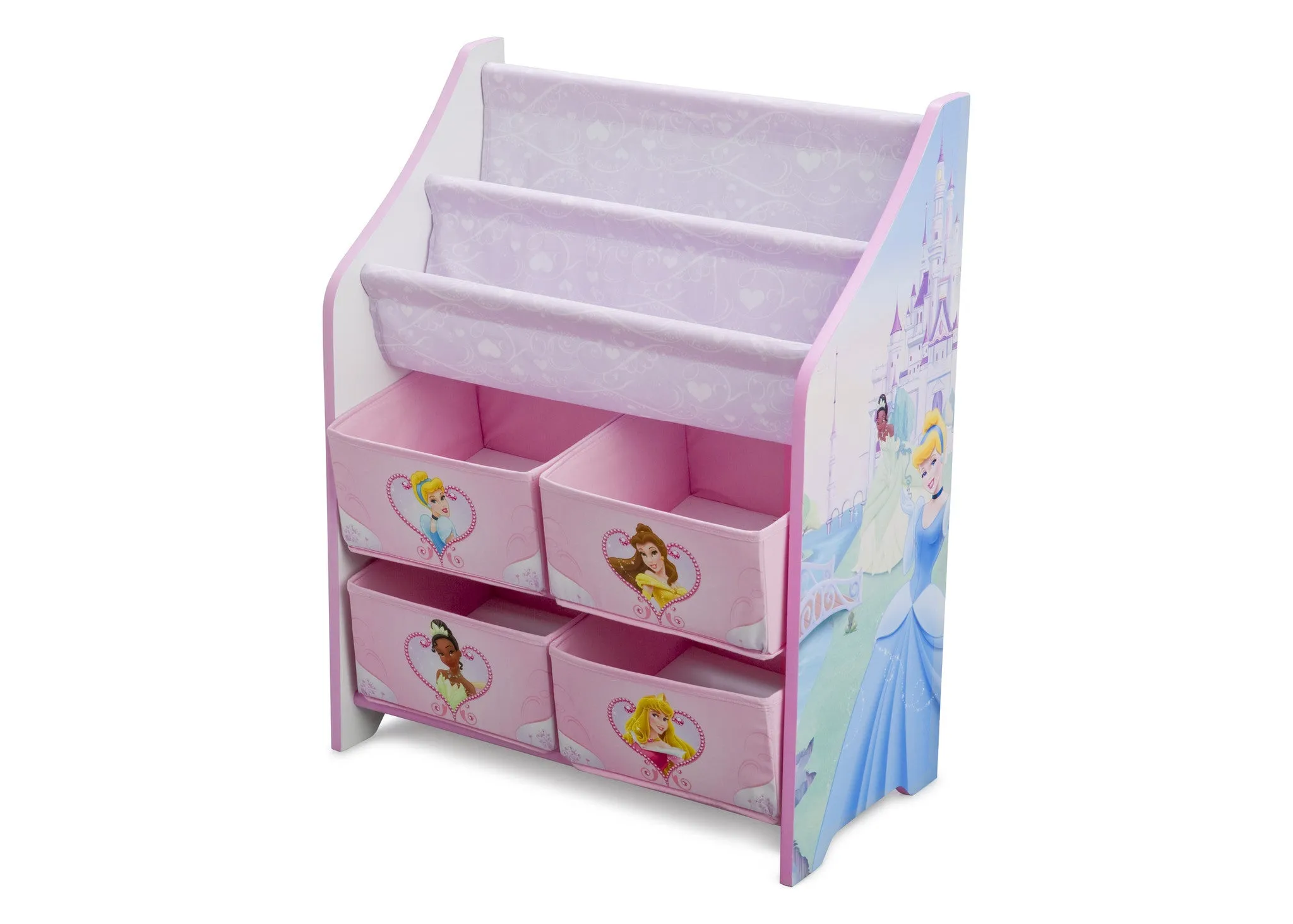 Princess Book & Toy Organizer