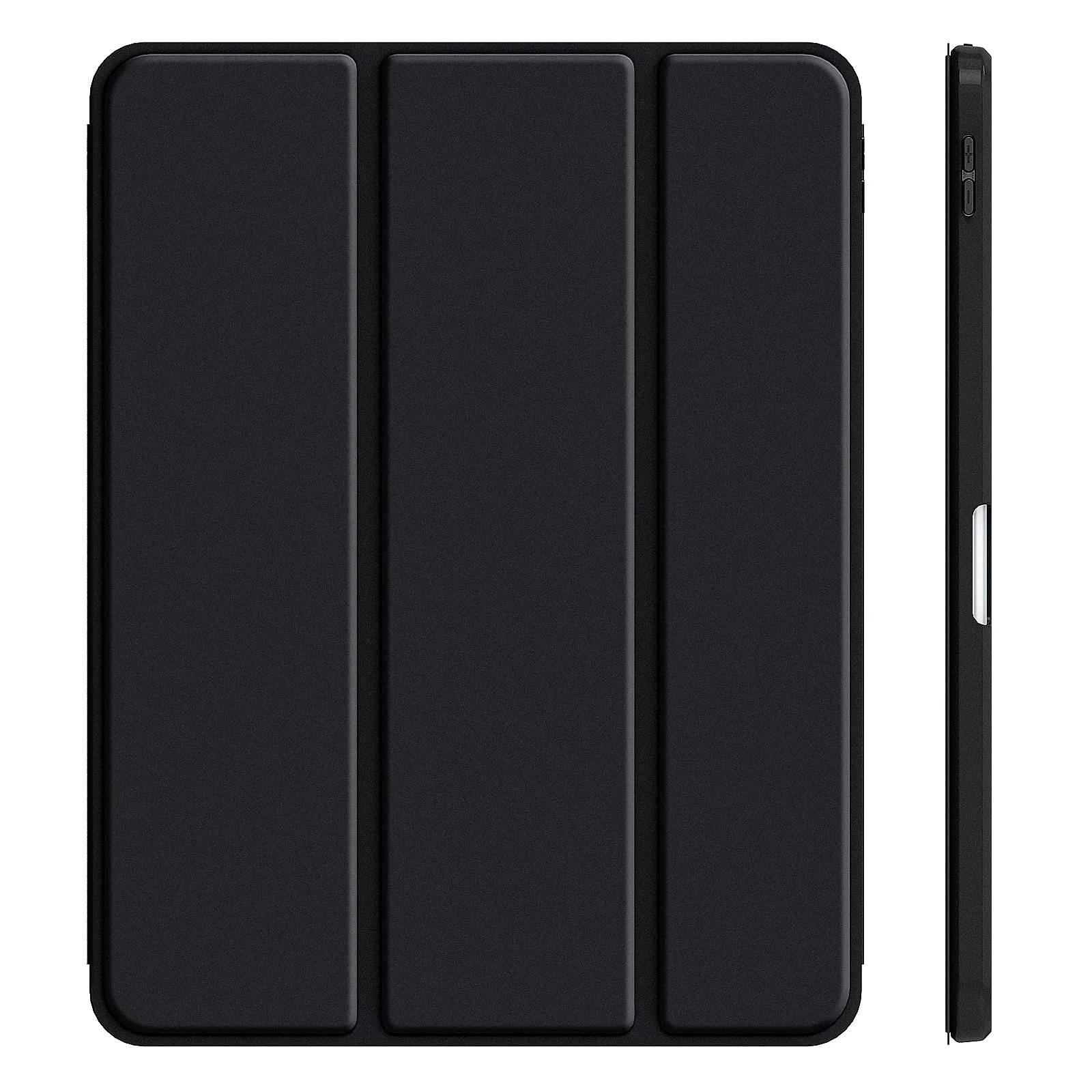 Protective iPad 10th 10.9" Case 2022 w/ Pencil Holder, Auto Sleep, Soft TPU