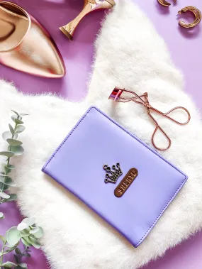 Purple Candy Vegan Leather Passport Cover