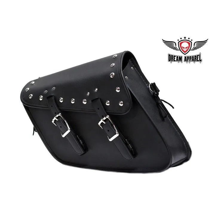 PVC Solo Swing Arm Bag With Studs