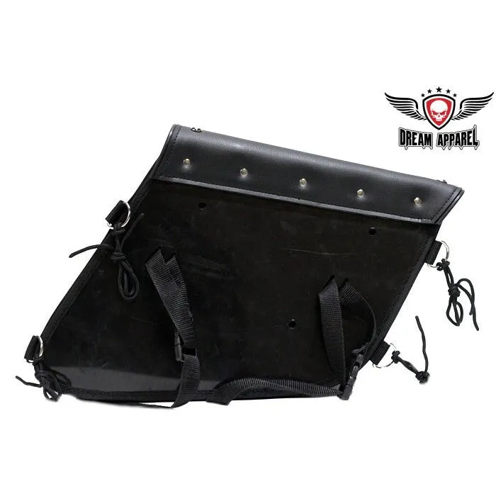 PVC Solo Swing Arm Bag With Studs