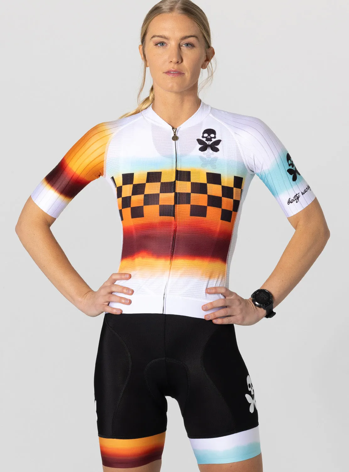 Racing The Sunset Race Fit Cycle Jersey