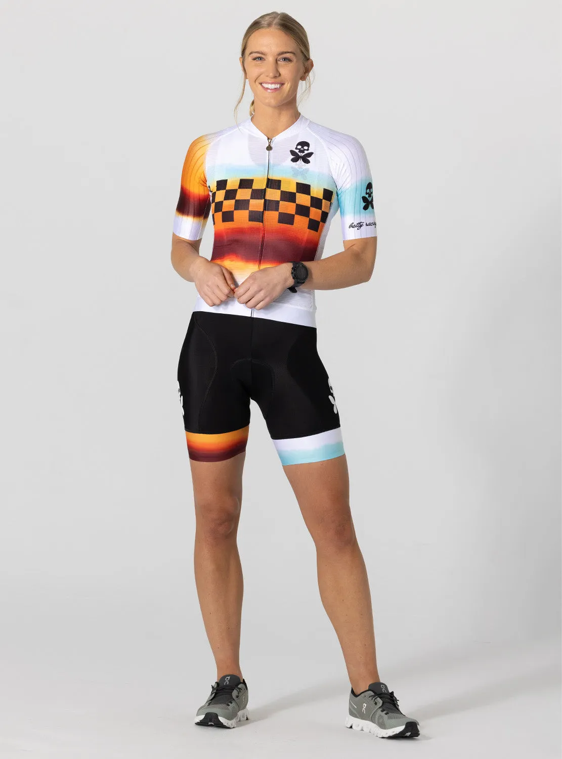 Racing The Sunset Race Fit Cycle Jersey