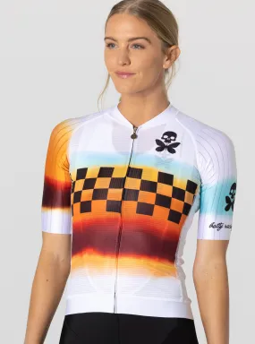 Racing The Sunset Race Fit Cycle Jersey