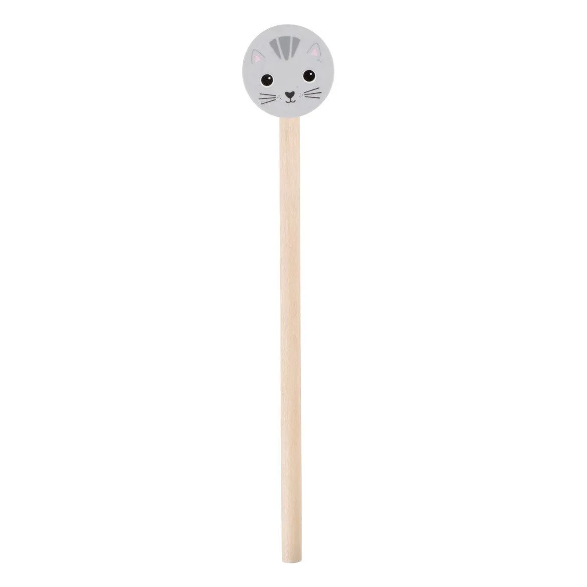 RJB Stone Nori Cat Pencil with Eraser