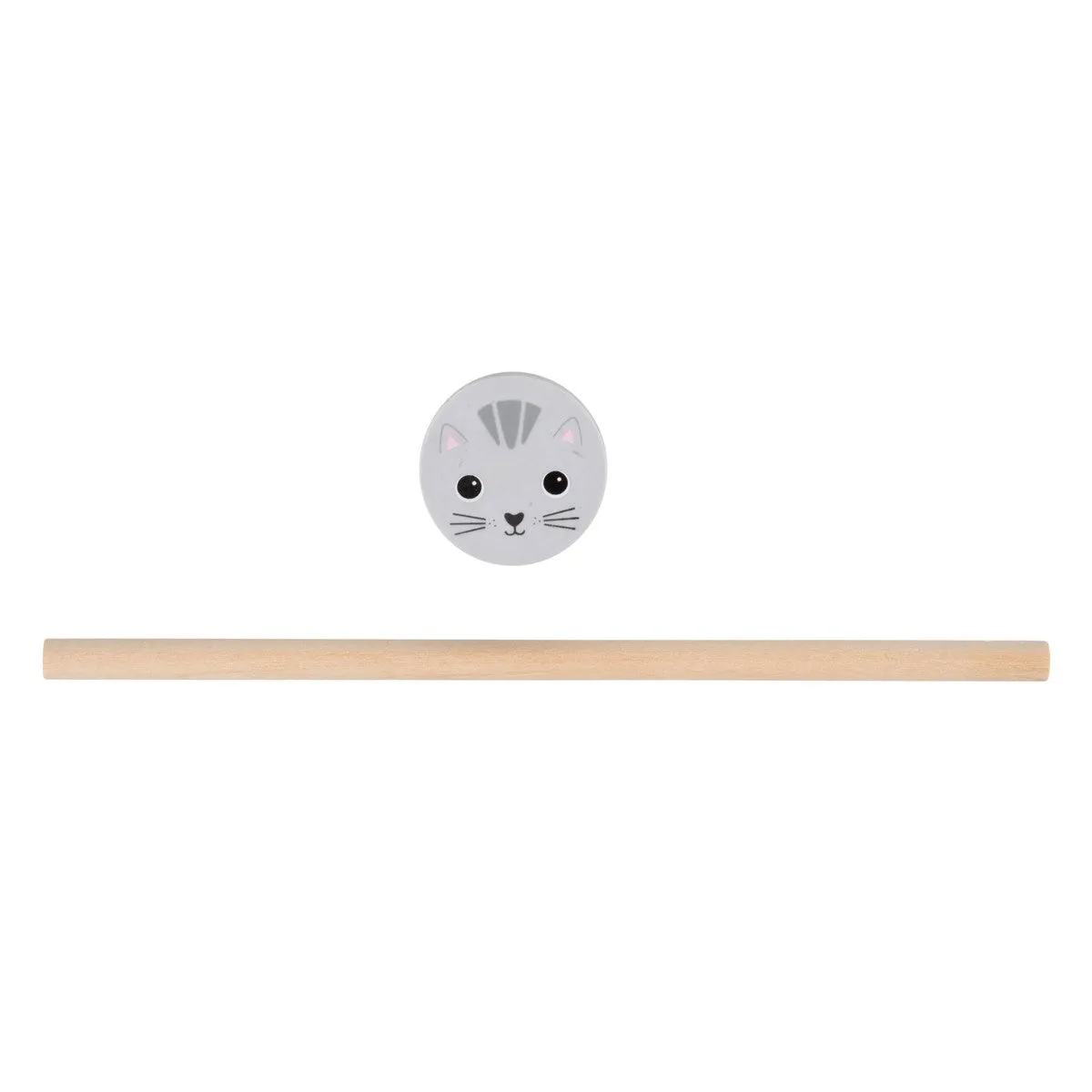 RJB Stone Nori Cat Pencil with Eraser