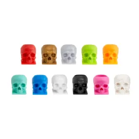 Saferly Skull Ink Caps — Size #16 (Large) — Bag of 200