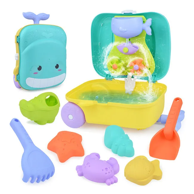 Sand & Waterplay Beach Suitcase - Whale